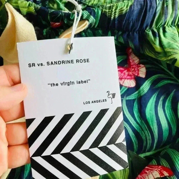 Free People Sandrine Rose Bush Pants Size Small NWT $158 - Picture 8 of 13